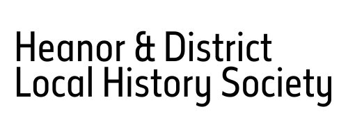 Horizontal Text logo of Heanor & District Local History Society - for the head section (horizontal for space) black - matching font with website content Horizontal Text logo of Heanor & District Local History Society - for the head section (horizontal for space) black - matching font with website content