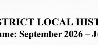 2025 / 26 Programme Published